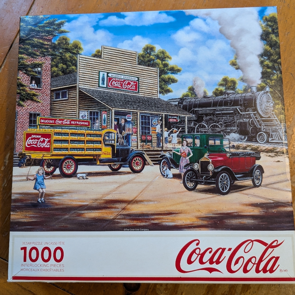 Coca Cola 1000 Piece All Aboard Jigsaw Puzzle By Springbok